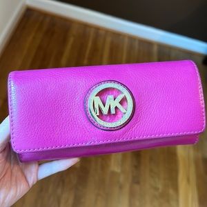 Fuchsia Michael Kors Wallet